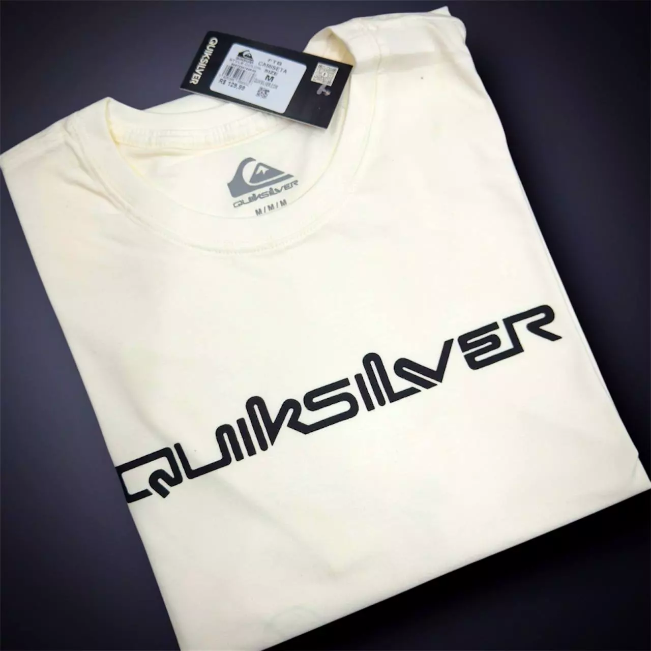 CAMISETA  QUIKSILVER 40.1 ULTRA PREMIUM PENTEADA 