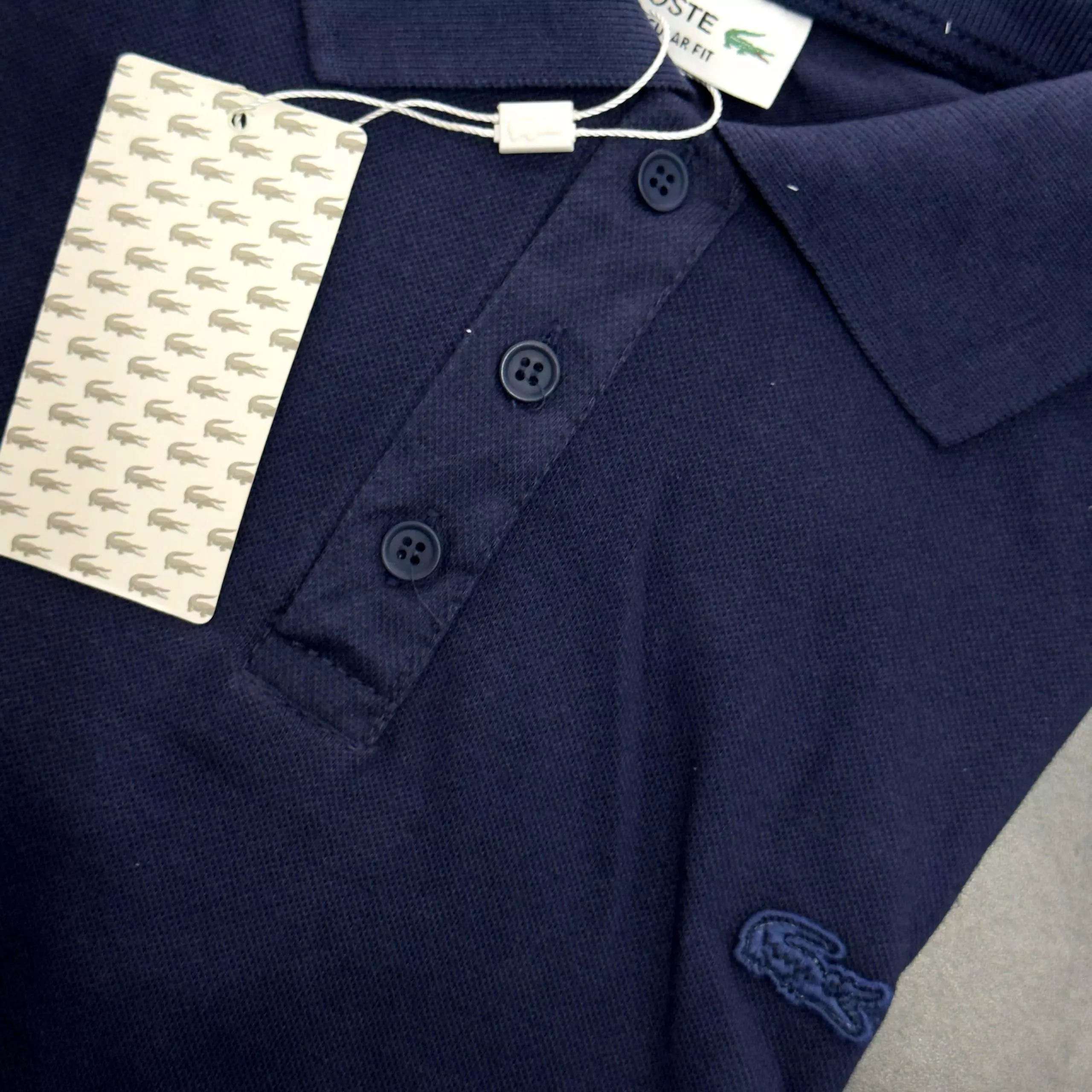 CAMISA POLO LACOSTE PIQUET DUPLA IMPORTADA