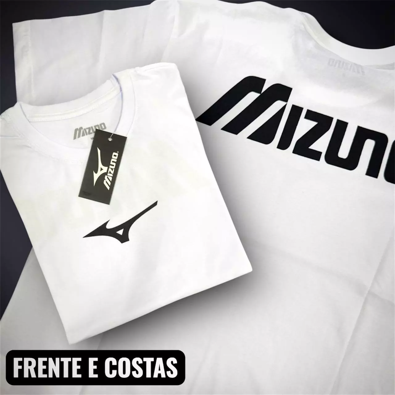 CAMISETA  MIZUNO 40.1 ULTRA PREMIUM PENTEADA (FRENTE E COSTAS) 