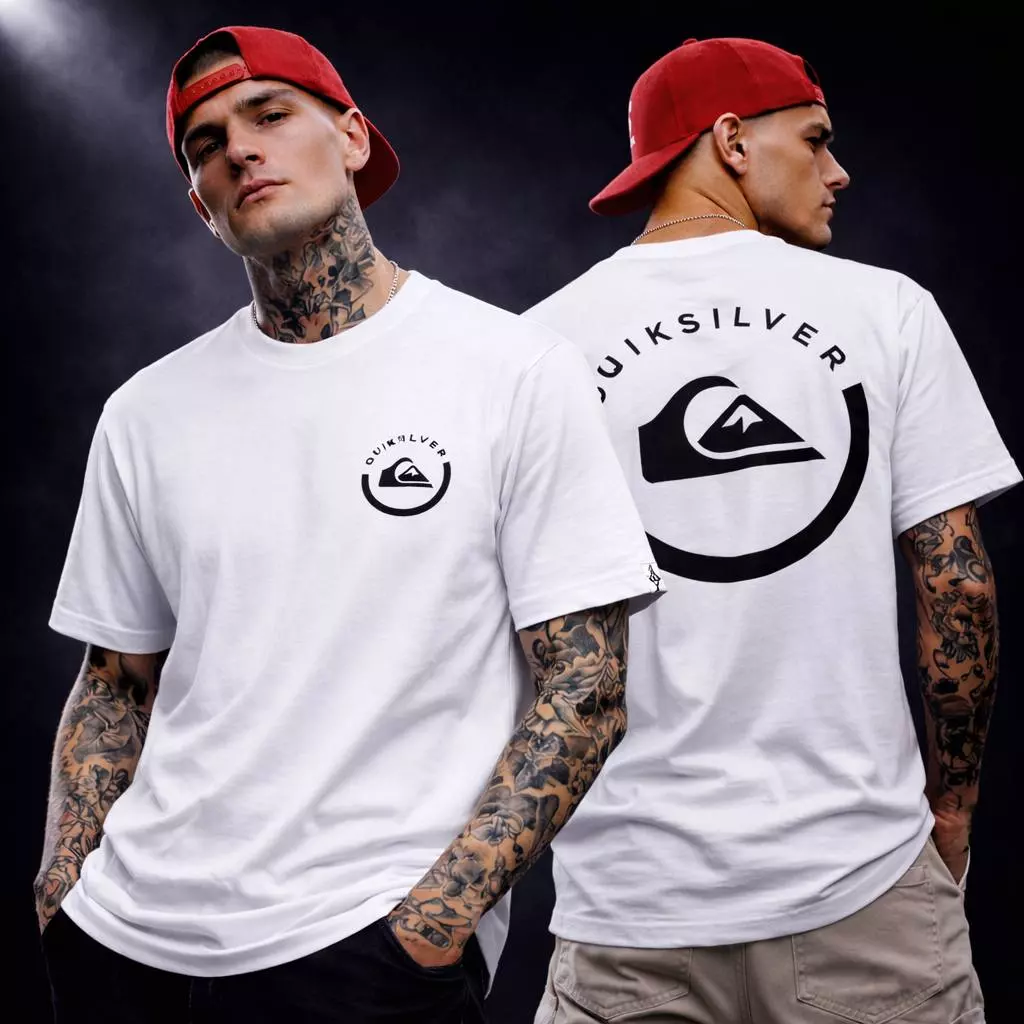 CAMISETA  QUIKSILVER 40.1 ULTRA PREMIUM PENTEADA