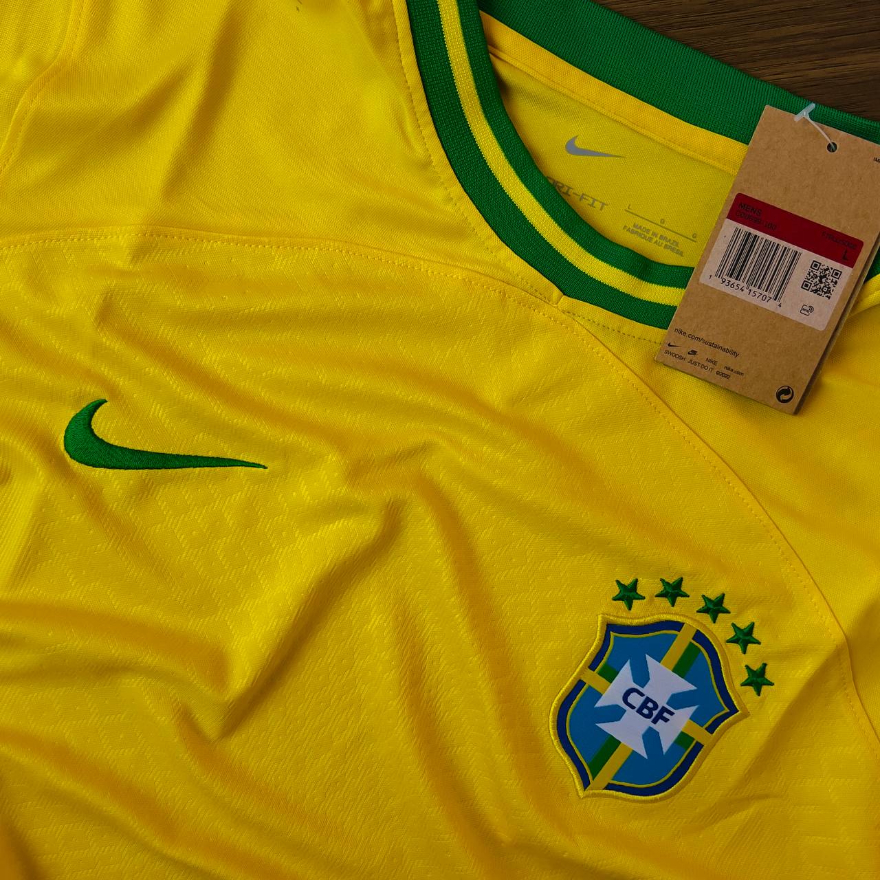CAMISA DE TIME TAILANDESA 1:1 TORCEDOR BRASIL - PRONTA ENTREGA ...