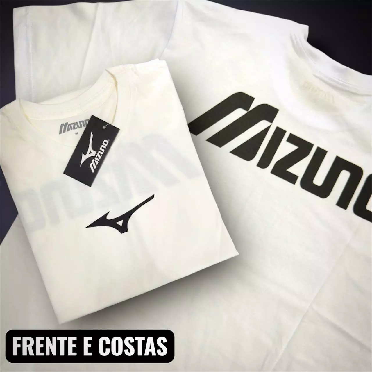 CAMISETA  MIZUNO 40.1 ULTRA PREMIUM PENTEADA (FRENTE E COSTAS) 