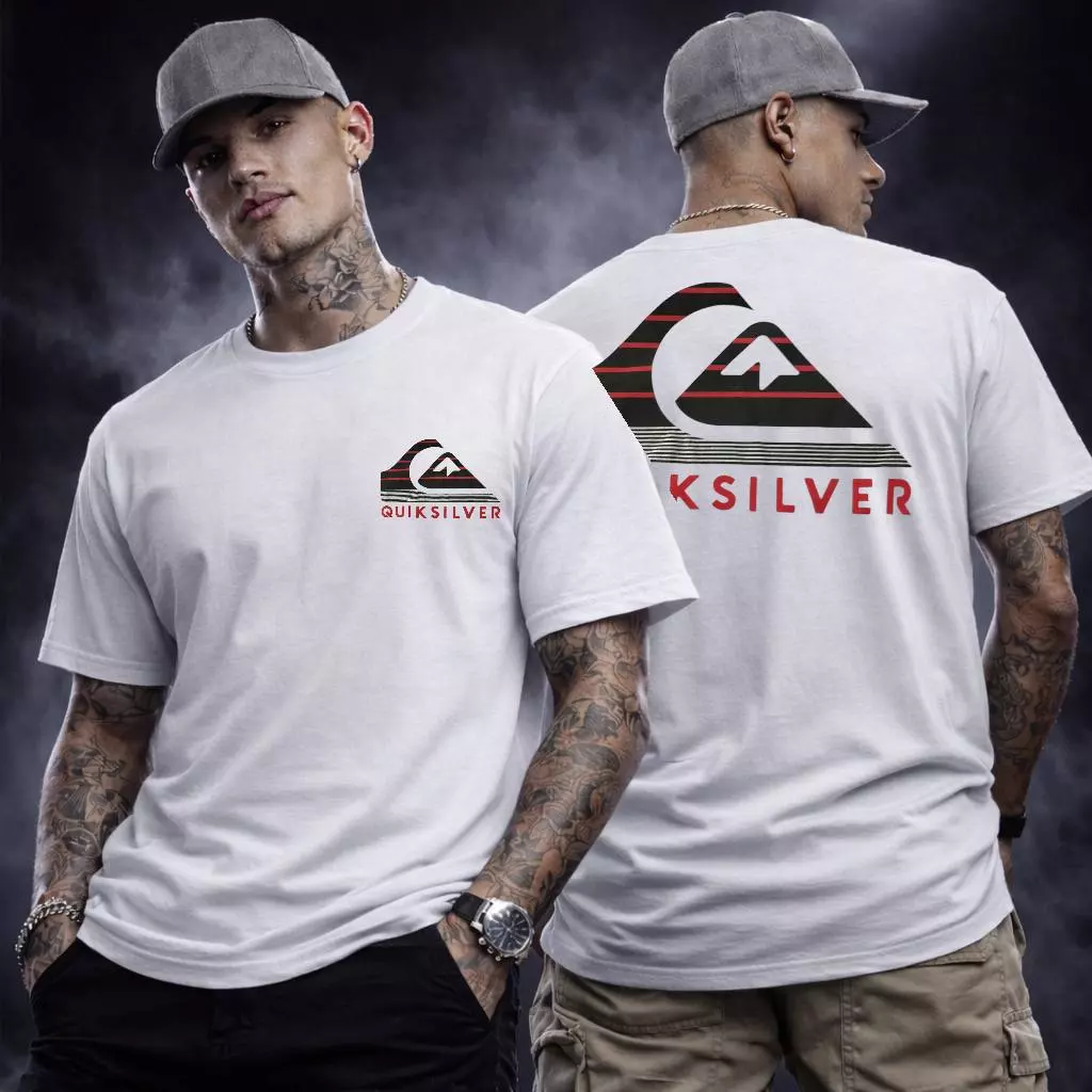 CAMISETA  QUIKSILVER 40.1 ULTRA PREMIUM PENTEADA 