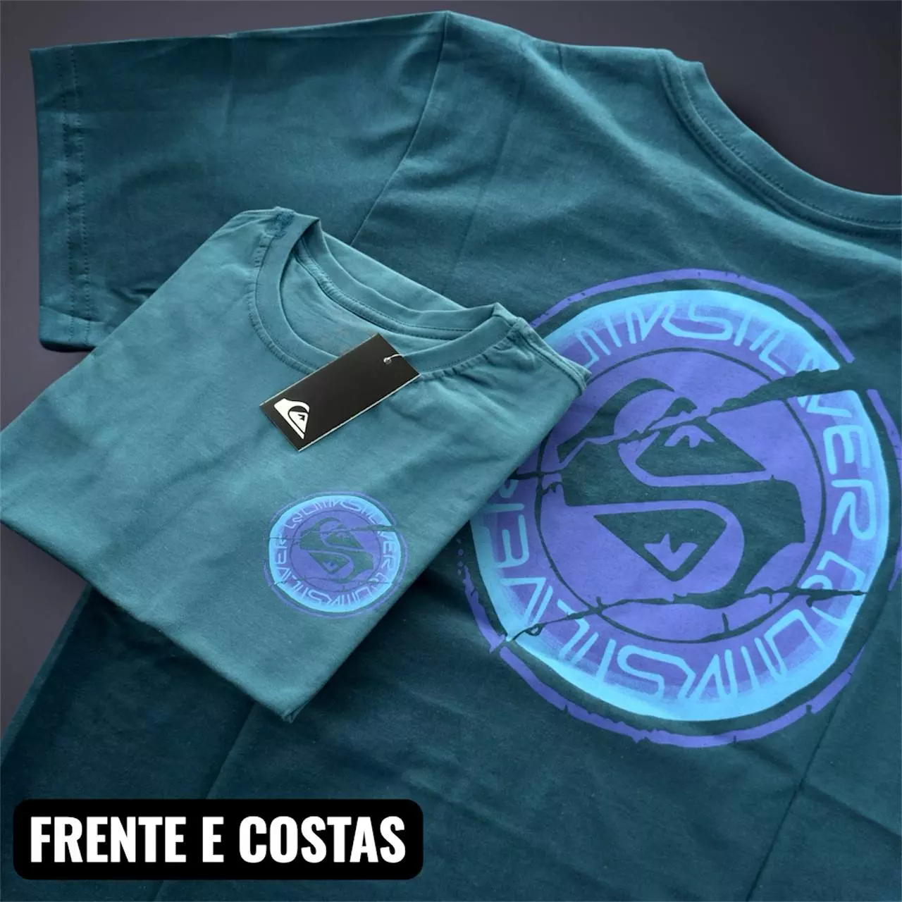 CAMISETA  QUIKSILVER 40.1 ULTRA PREMIUM PENTEADA  