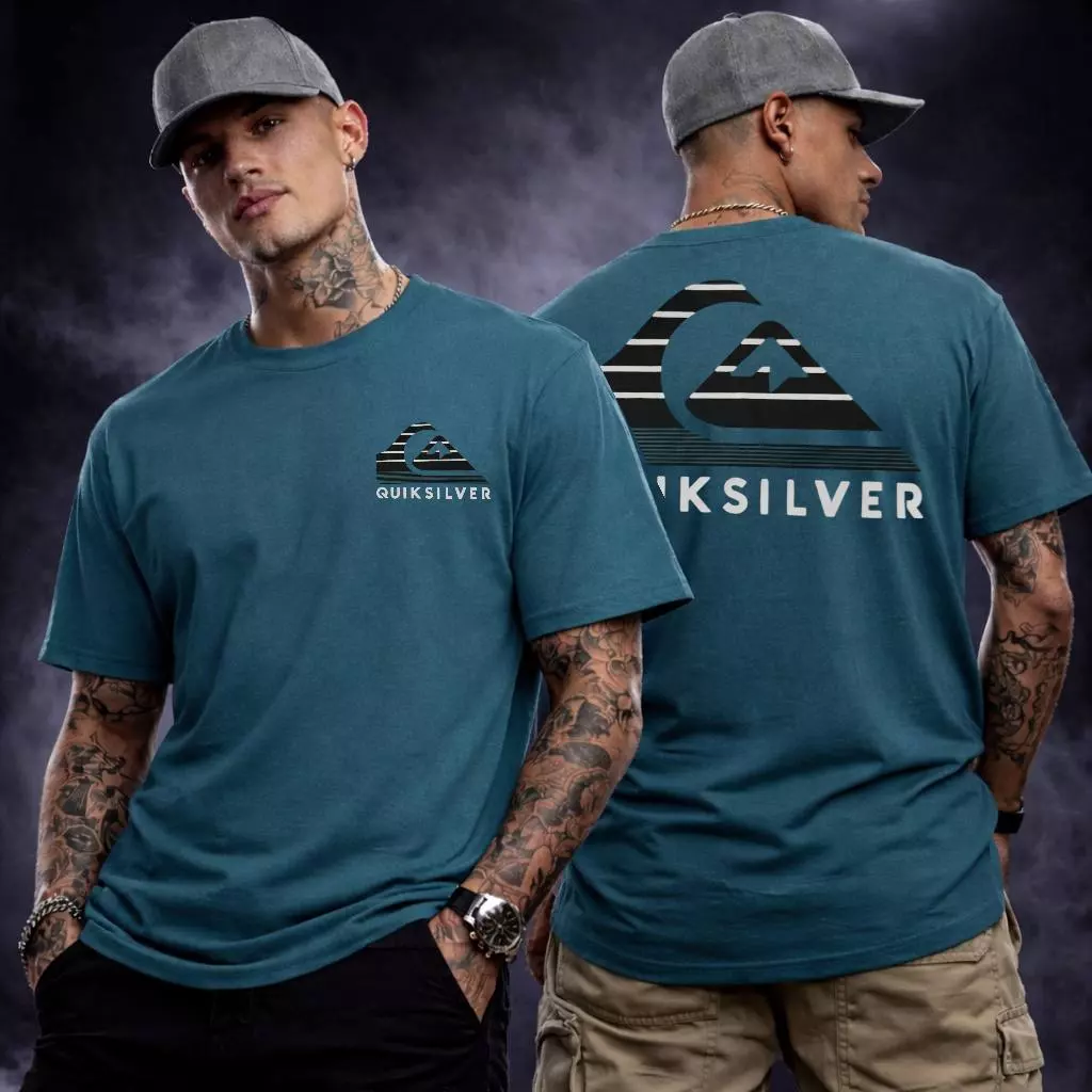 CAMISETA  QUIKSILVER 40.1 ULTRA PREMIUM PENTEADA