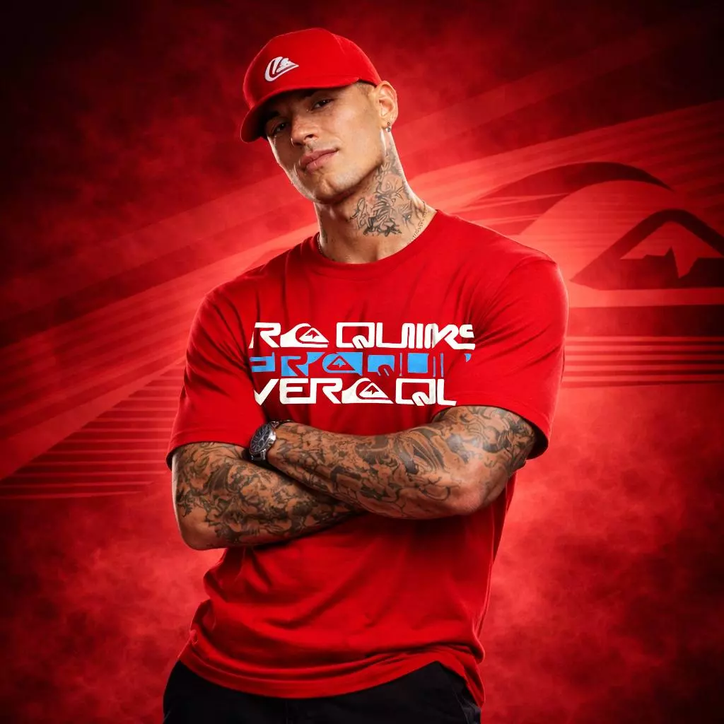 CAMISETA  QUIKSILVER 40.1 ULTRA PREMIUM PENTEADA