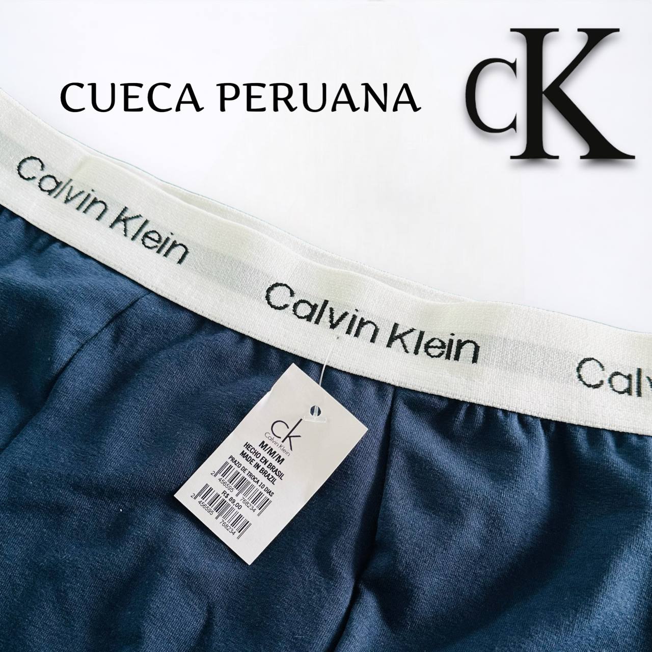 Cueca Peruana - CALVIN KLEIN - Uniquess - Loja Virtual