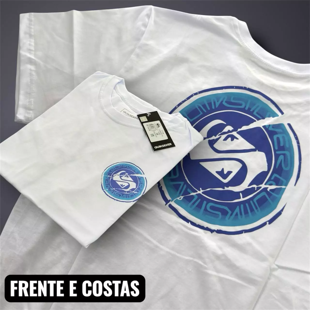 CAMISETA  QUIKSILVER 40.1 ULTRA PREMIUM PENTEADA  