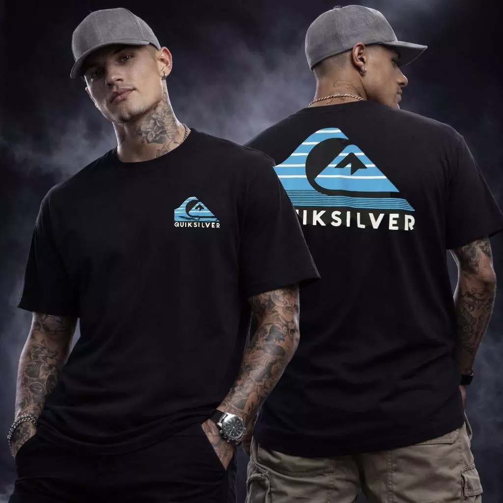 CAMISETA  QUIKSILVER 40.1 ULTRA PREMIUM PENTEADA