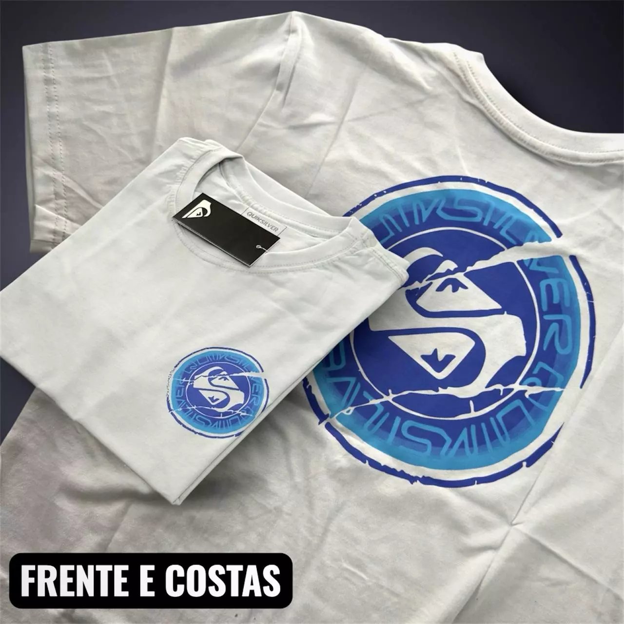 CAMISETA  QUIKSILVER 40.1 ULTRA PREMIUM PENTEADA 