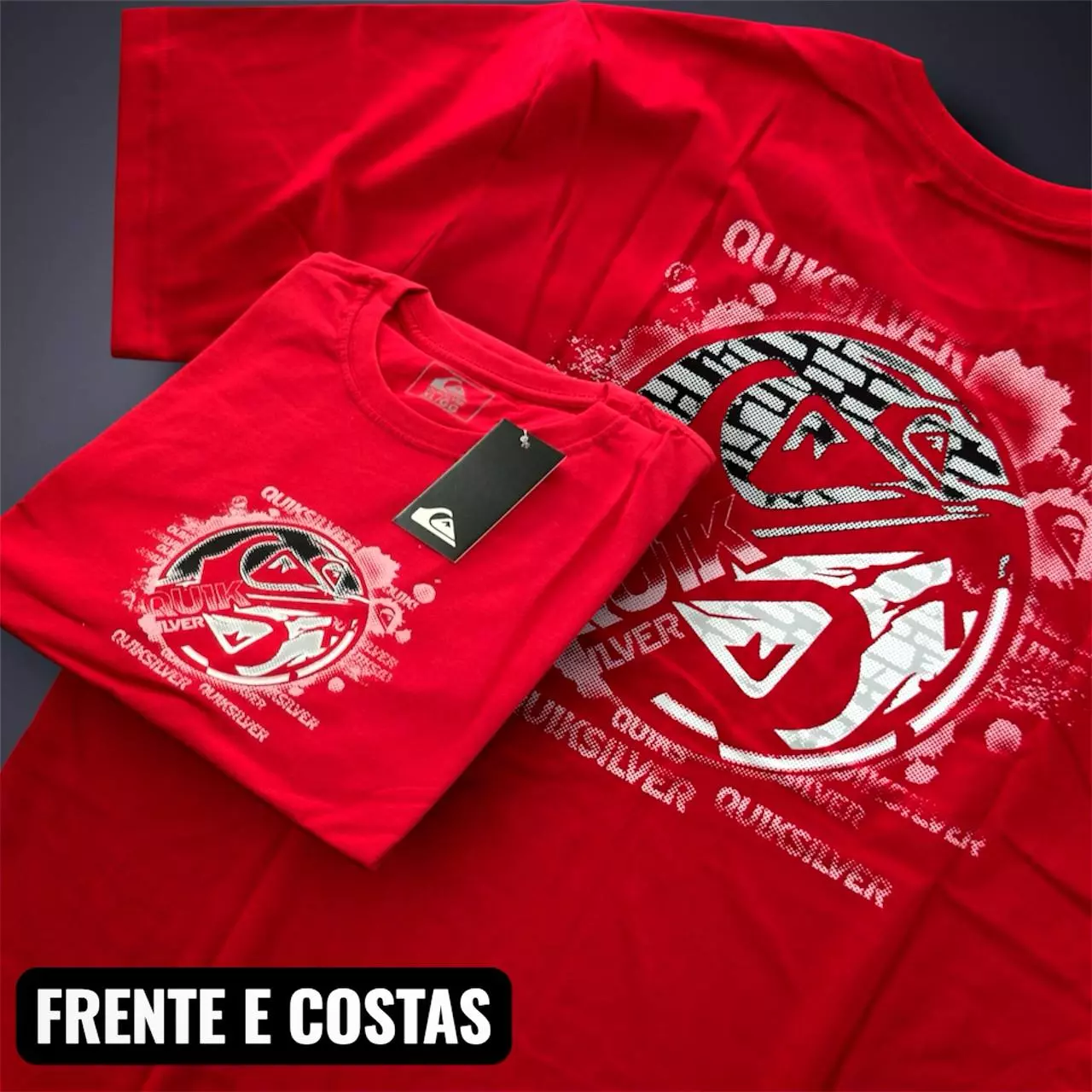 CAMISETA  QUIKSILVER 40.1 ULTRA PREMIUM PENTEADA